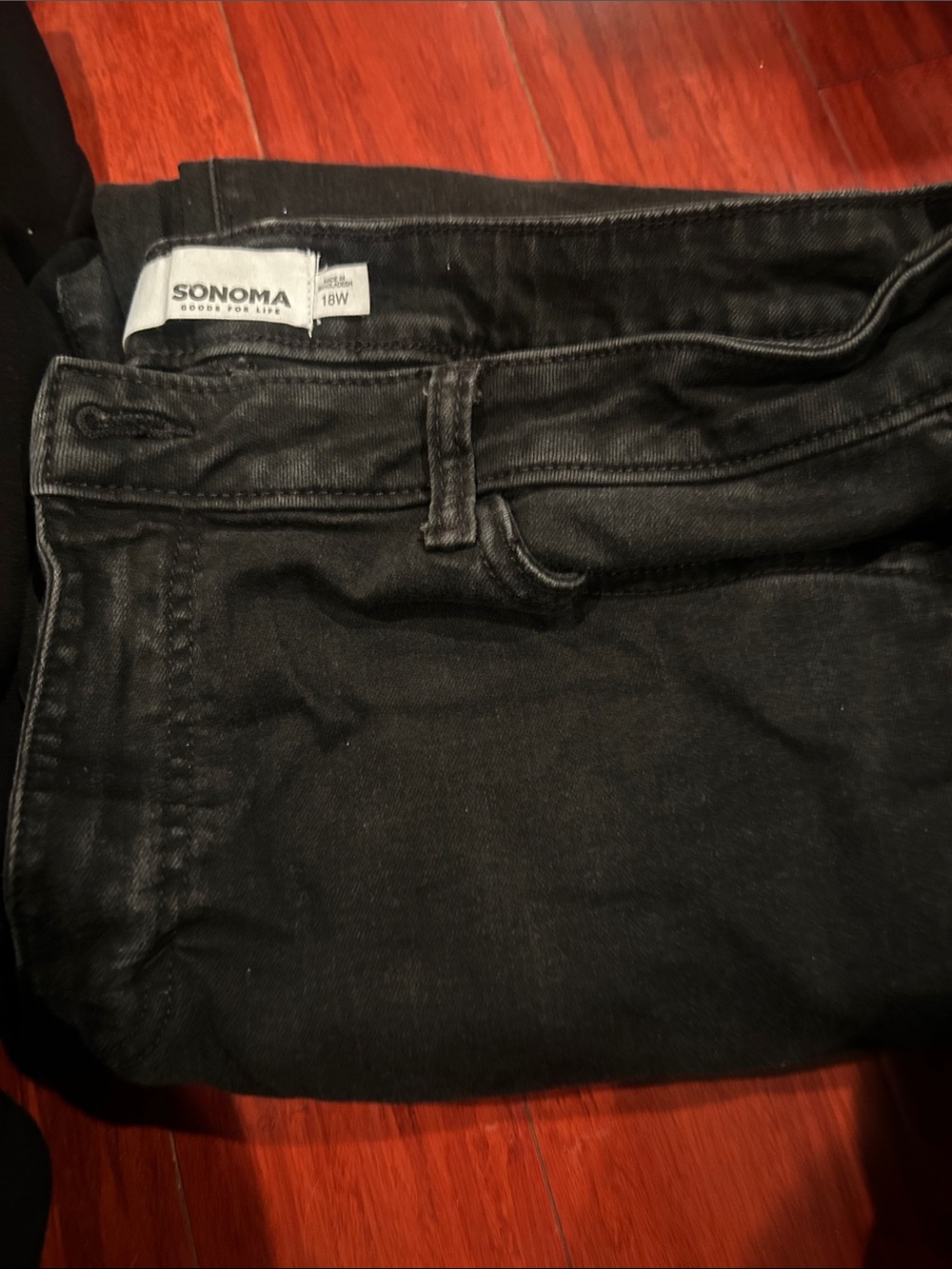 Sonoma Women’s Black Denim Jeans